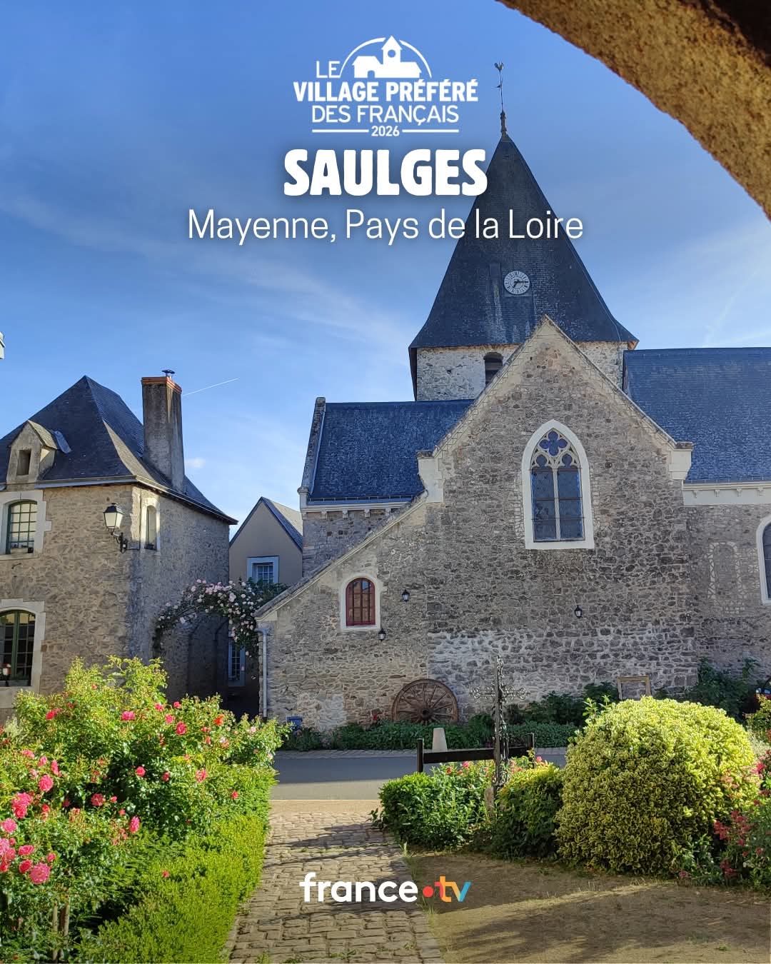 Village préféré des Français 2026 saulges